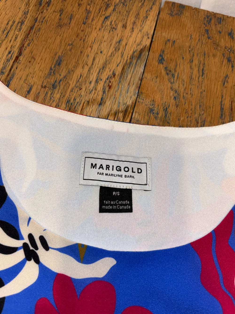 Marigold par Marilyne Baril – Robe florale colorée avec poches – Taille S - Picture 2 of 10